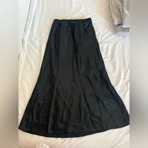 Babaton Black Midi Skirt